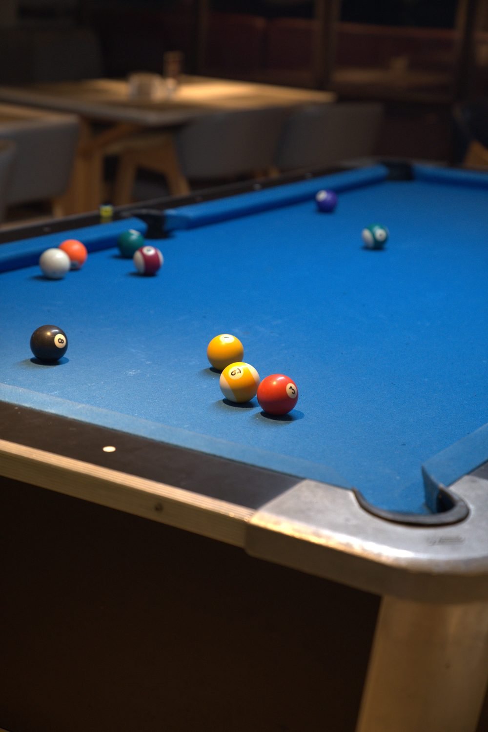 Pool table at Swaad Gully — ideal for group hangouts and private parties
